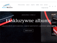Tablet Screenshot of albumy.bodzioch.pl
